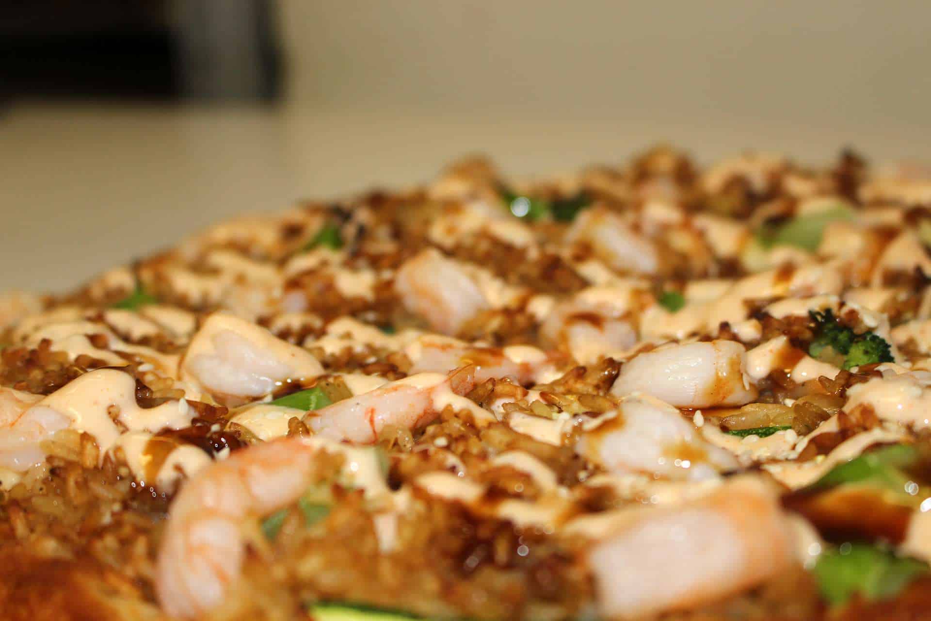 sloopy's award-winning hibachi pizza